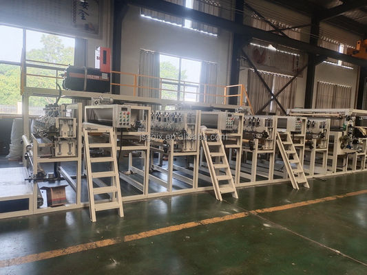 Ιατρική 120kw αυτόματη τροφοδοσία σκόνης ενεργού άνθρακα Υλικό φιλτραρίσματος αέρα σύνθετη γραμμή παραγωγής