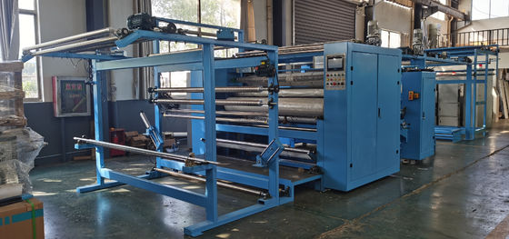 Τύπος συσκευασίας ταινίας PLC Control PUR Hot Melt Glue Laminating Machine για κουρτίνες