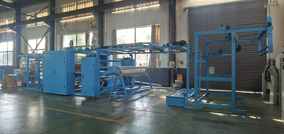 Τύπος συσκευασίας ταινίας PLC Control PUR Hot Melt Glue Laminating Machine για κουρτίνες