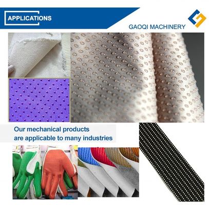 Προσαρμοσμένο GAOQI Powder Dot Transfer Double Dot Coating Machine Interlining για το χαλί