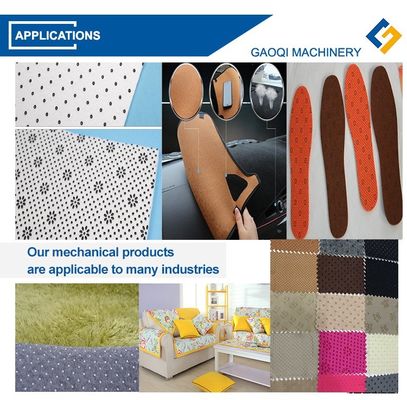 Προσαρμοσμένο GAOQI Powder Dot Transfer Double Dot Coating Machine Interlining για το χαλί