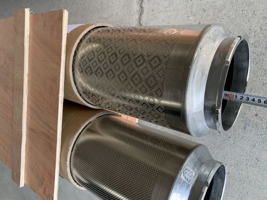7000 Αντιγλιστρούμενο χαλί πίσω από δροσερή νιφάδα επικάλυψη οθόνης Dot Molding με Edring