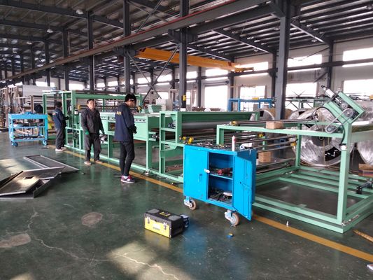 12000mm*2400mm*2000mm Μηχανή επικάλυψης σημείων χωρίς γλίστρα για χαλιά και οφέλη
