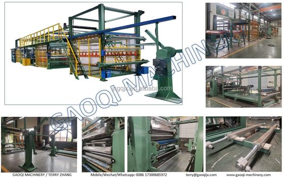 Ηλεκτρικό PLC 2 καυστήρες 3 σε 1 Γερμανικό στυλ μηχανή λαμινισμού φλόγας για εσωτερικά οχήματα
