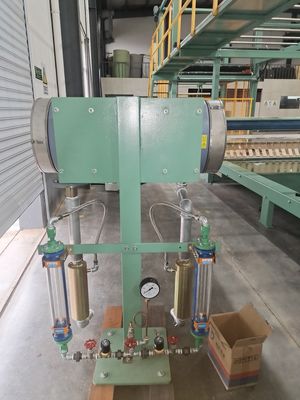 Ηλεκτρικό PLC 2 καυστήρες 3 σε 1 Γερμανικό στυλ μηχανή λαμινισμού φλόγας για εσωτερικά οχήματα