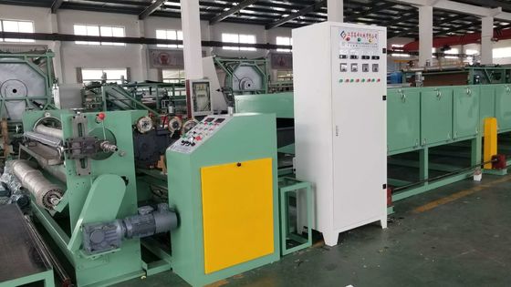 Μέγεθος mm 20150mm*2740mm*2080mm Μηχανή επικαλύψεως με μεταφορά τελών για μη ολισθητικά υφάσματα