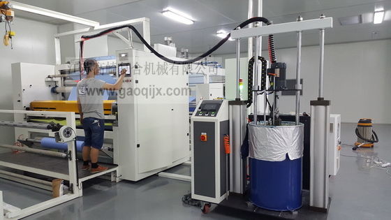 60kw GAOQI PUR Τεξιδηλίτικη μηχανή για την επιφάνεια κόλλας θερμής τήξης