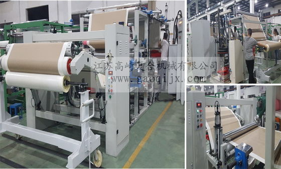 Λαμινατήρας κόλλας θερμής τήξης 1600 mm TPU/PE/PTFE για λαμινάριο χωρίς διαλύτες χωρίς διαλύτες