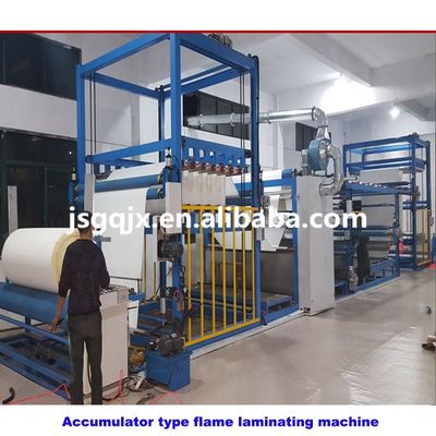 OEM αυτόματη μηχανή λαμινισμού φλόγας φυτών για αφρό / σφουγγάρι